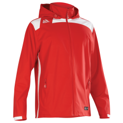 Malmo Rain Top Red/White